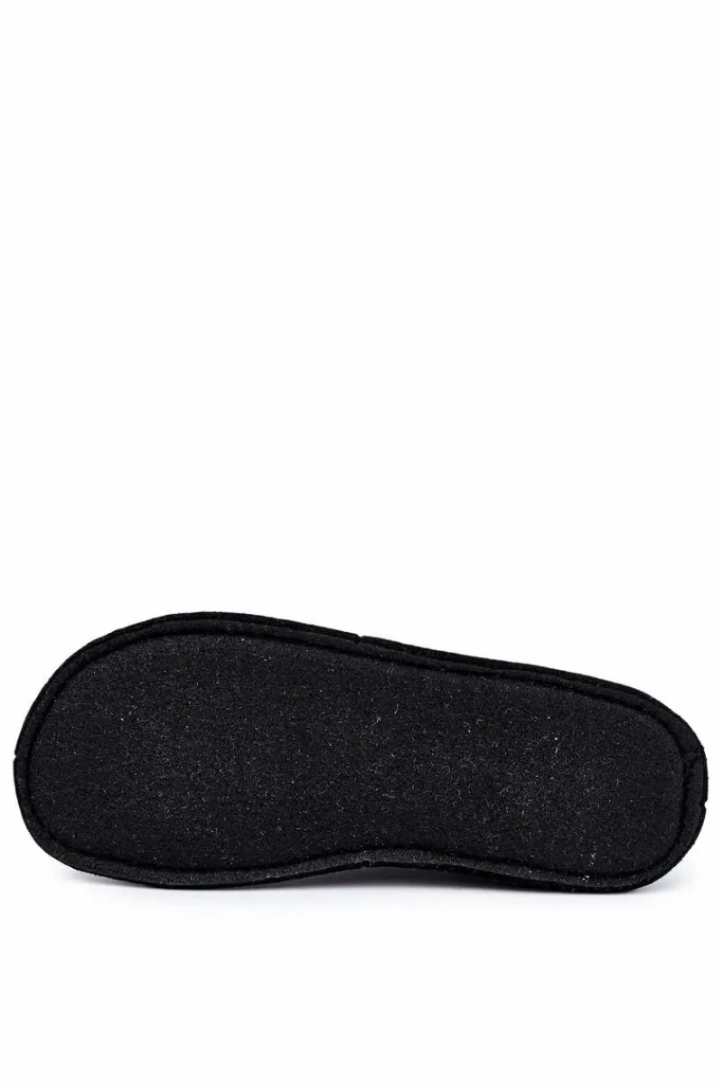 Papcie Męskie>Big Star Shoes Klasyczne Męskie Papcie Big Star KK176001 Szare Szary