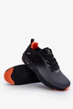 Outlet Klasyczne Męskie Sportowe Buty Szare McBraun Męskie Obuwie Sportowe Męskie