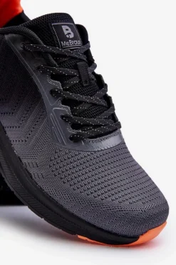 Outlet Klasyczne Męskie Sportowe Buty Szare McBraun Męskie Obuwie Sportowe Męskie