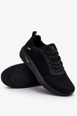 Obuwie Sportowe Męskie>Evento Klasyczne Męskie Sportowe Buty Czarne McBraun Czarny