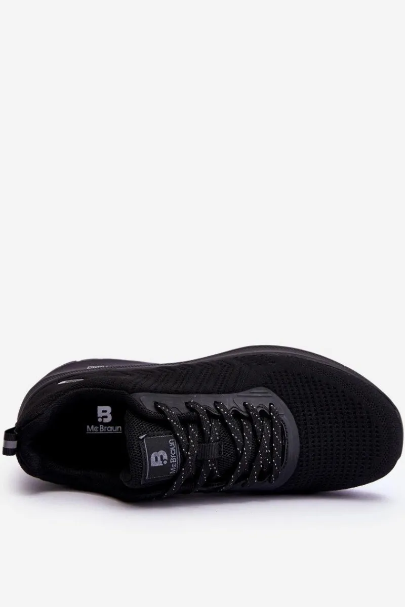 Obuwie Sportowe Męskie>Evento Klasyczne Męskie Sportowe Buty Czarne McBraun Czarny