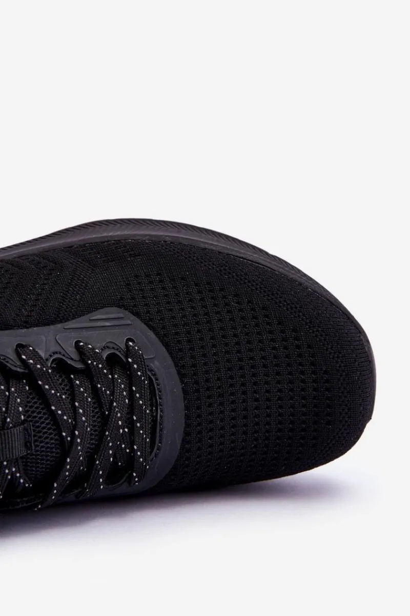 Obuwie Sportowe Męskie>Evento Klasyczne Męskie Sportowe Buty Czarne McBraun Czarny