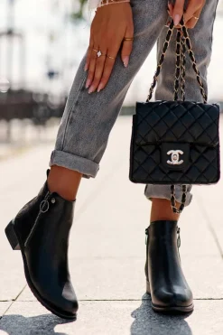 Czarne Botki|Botki Płaskie><noscript><img width=