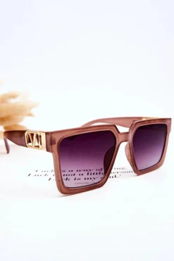 Discount Boto Klasyczne Okulary Przeciwsłoneczne V110063 Brudny Róż