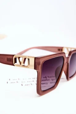 Discount Boto Klasyczne Okulary Przeciwsłoneczne V110063 Brudny Róż