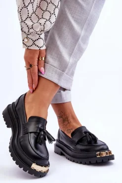 Mokasyny Damskie Skórzane><noscript><img width=