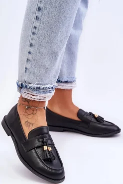 Mokasyny Damskie Skórzane><noscript><img width=