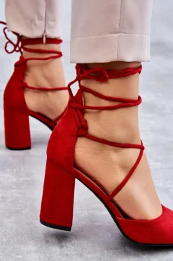 Czółenka Zamszowe|Czółenka Na Słupku><noscript><img width=