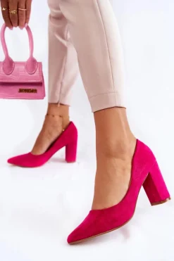 Czółenka Zamszowe|Czółenka Na Słupku><noscript><img width=