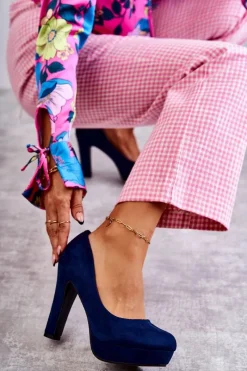 Czółenka Na Platformie|Czółenka Zamszowe><noscript><img width=