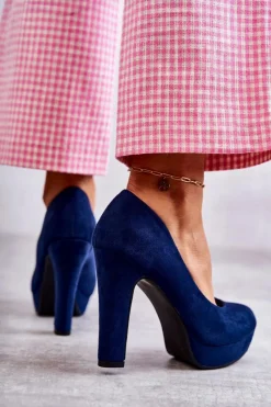 Czółenka Na Platformie|Czółenka Zamszowe><noscript><img width=