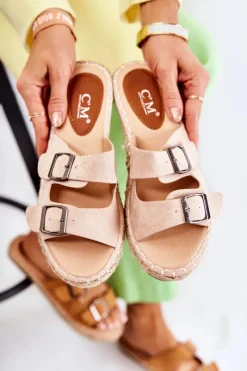 Klapki Damskie Klasyczne><noscript><img width=