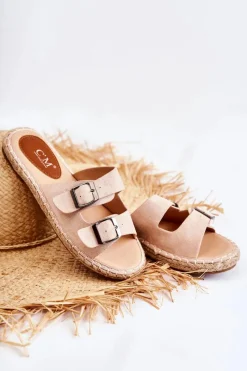 Klapki Damskie Klasyczne><noscript><img width=