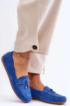 Loafersy Damskie|Mokasyny Damskie Zamszowe><noscript><img width=