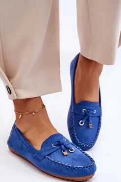 Loafersy Damskie|Mokasyny Damskie Zamszowe><noscript><img width=