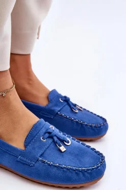 Loafersy Damskie|Mokasyny Damskie Zamszowe><noscript><img width=