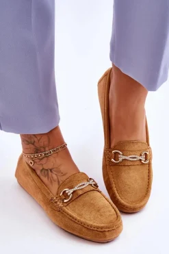 Loafersy Damskie|Mokasyny Damskie Zamszowe><noscript><img width=