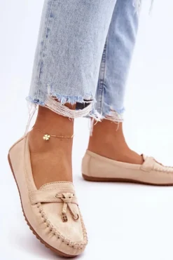 Loafersy Damskie|Mokasyny Damskie Zamszowe><noscript><img width=