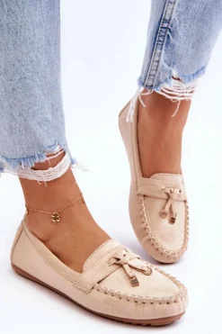 Loafersy Damskie|Mokasyny Damskie Zamszowe><noscript><img width=