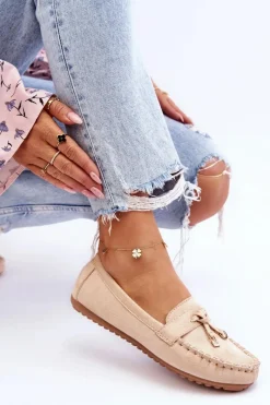 Loafersy Damskie|Mokasyny Damskie Zamszowe><noscript><img width=