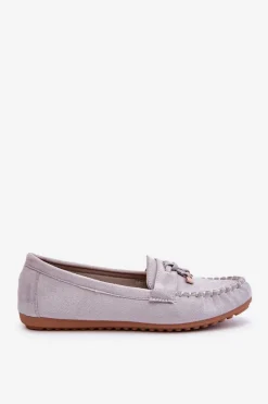 Loafersy Damskie|Mokasyny Damskie Zamszowe><noscript><img width=