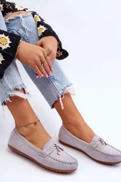 Loafersy Damskie|Mokasyny Damskie Zamszowe><noscript><img width=