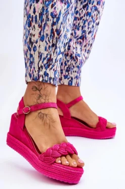 Sandały Na Koturnie><noscript><img width=