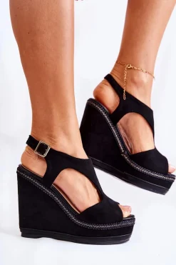 Sandały Na Koturnie><noscript><img width=