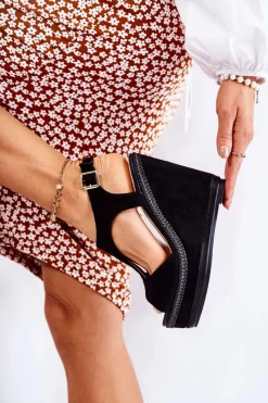 Sandały Na Koturnie><noscript><img width=