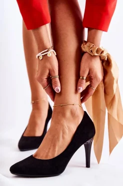 Szpilki Zamszowe><noscript><img width=