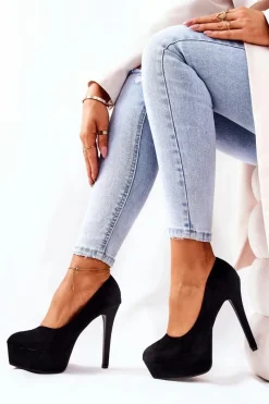 Czółenka Na Platformie|Czółenka Zamszowe><noscript><img width=