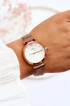 Online Klasyczny Damski Zegarek Giorgio&Dario Różowe Złoto Daniela Zegarki