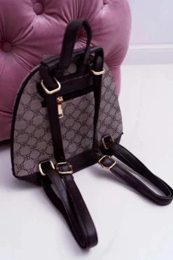 Plecaki|Torebki Monnari>Monnari Klasyczny Plecak Damski Kawowy Elegancki