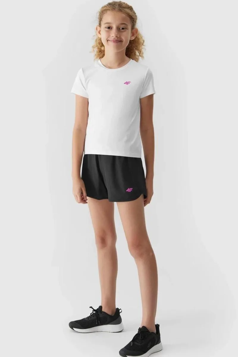 Outlet 4F Komplet Dziecięcy Sportowy Szybkoschnący Na Wf JAW23TAPSF014-20S