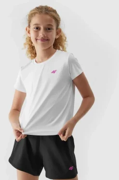 Outlet 4F Komplet Dziecięcy Sportowy Szybkoschnący Na Wf JAW23TAPSF014-20S