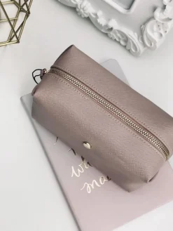 Torebki Monnari|Kosmetyczki Damskie>Monnari Kosmetyczka Saszetka Pudrowy Róż