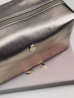 Online Kosmetyczka Saszetka Różowe Złoto Damskie Torebki Monnari|Kosmetyczki Damskie