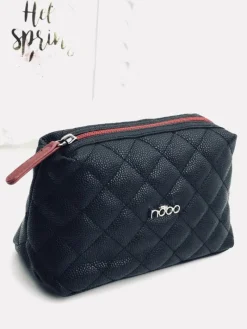 Torebki Nobo|Kosmetyczki Damskie>Nobo Kosmetyczka Saszetka Czarna