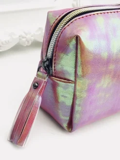 Torebki Nobo|Kosmetyczki Damskie>Nobo Kosmetyczka Saszetka Różowa Benzyna