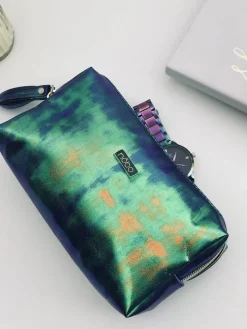 Clearance Nobo Kosmetyczka Saszetka Zielona Benzyna