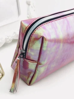 Hot Kosmetyczka Saszetka Różowa Benzyna Damskie Torebki Nobo|Kosmetyczki Damskie