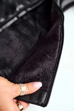 Sale Boto Kozaki Damskie Ciepłe Czarne Ambicious