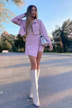 Boto Kozaki Damskie Na Słupku Ocieplane Beżowe Finner