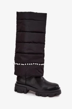 Kozaki Z Wywiniętą Cholewką|Kozaki Płaskie><noscript><img width=