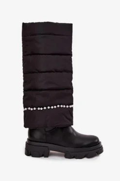 Kozaki Z Wywiniętą Cholewką|Kozaki Płaskie><noscript><img width=