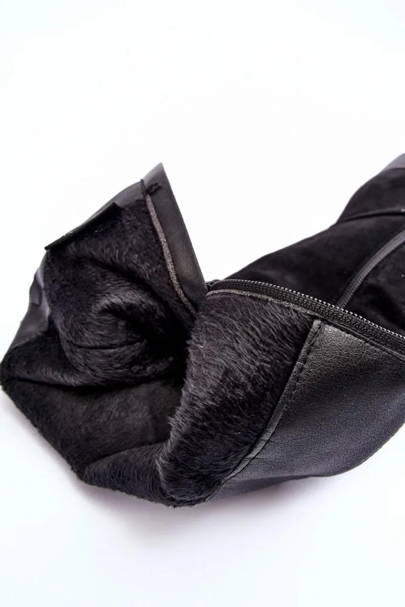 Kozaki Wiosenne|Kozaki Przed Kolano>Damskie buty S.Barski Kozaki Na Szpilce Przed Kolano Skórzane S.Barski MR870-59 Czarne