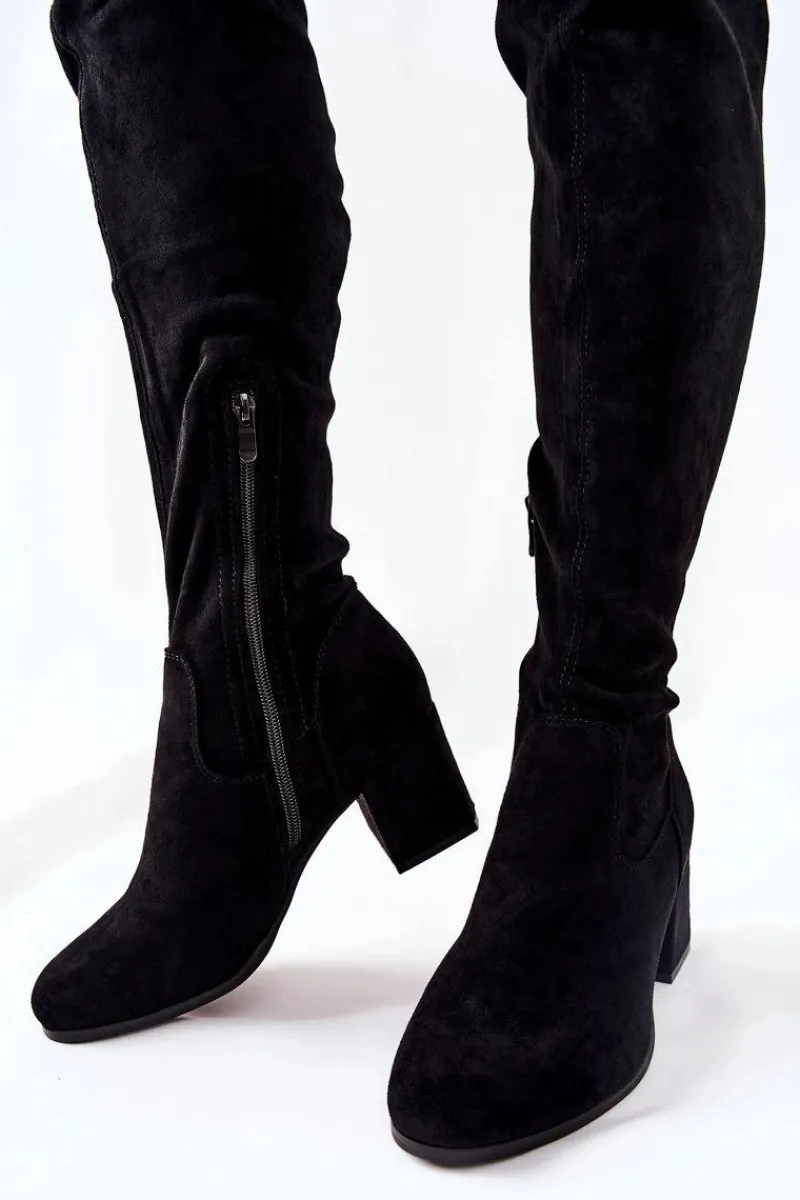 Sale Evento Kozaki Z Wiązaniem Na Obcasie Isene