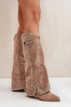 Kozaki Na Słupku|Kozaki Z Wywiniętą Cholewką><noscript><img width=