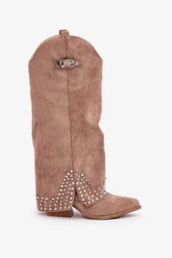 Kozaki Na Słupku|Kozaki Z Wywiniętą Cholewką><noscript><img width=