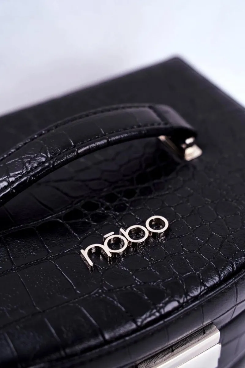 Clearance Kuferek Szkatułka Na Biżuterię Czarny NBOX-I01-C020 Torebki Nobo|Torebki Kuferki